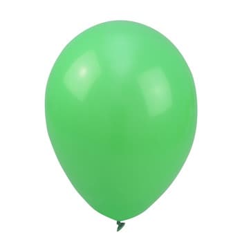 Balony pastelowe zielone, 50 sztuk