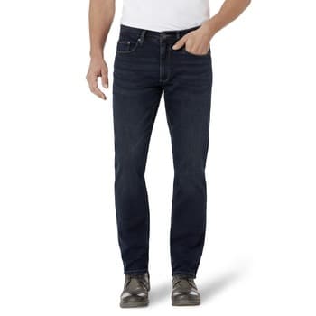 Jeansy Denver Stretch 33/32 granatowe