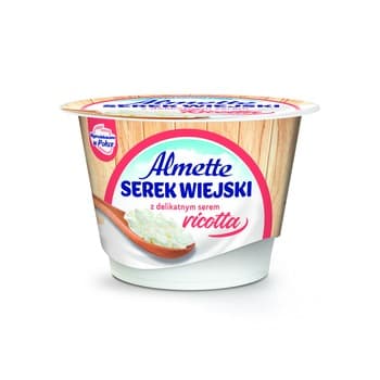 Almette serek wiejski z delikatnym serem ricotta 150 g