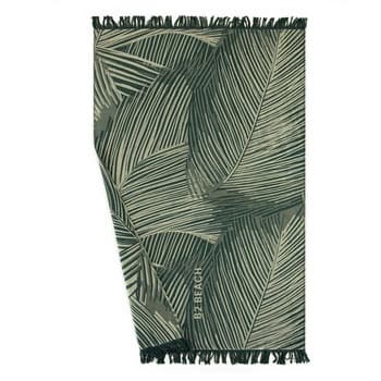 Ręcznik Fouta Palms 100x160 cm 220 g/m2 kolor zielony