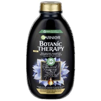 Garnier Botanic Therapy Węgiel Aktywny i Olej z Czarnuszki szampon do włosów 400 ml