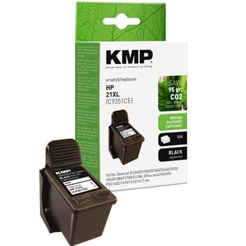 Tusz KMP do HP 21XL czarny C9351AE