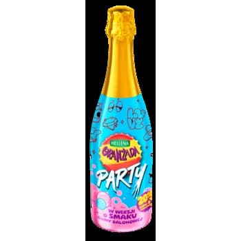 Oranżada Hellena Party o smaku gumy balonowej 20% soku 0,75l