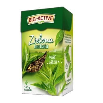 Big-Active herbata zielona Pure Green 100g