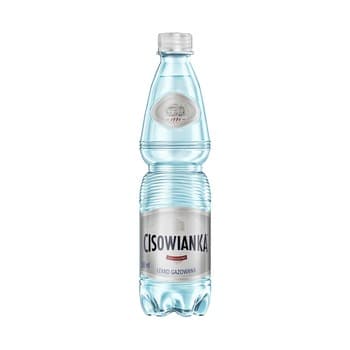 Naturalna woda mineralna Cisowianka lekko gazowana PET 500 ML kaucja