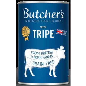 Butcher’s Original Tripe, karma dla psa, ze żwaczem wołowym, pasztet, 1200g