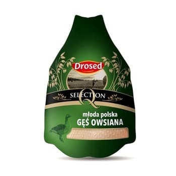 DROSED GĘŚ GŁĘBOKO MROŻONA ok. 4KG