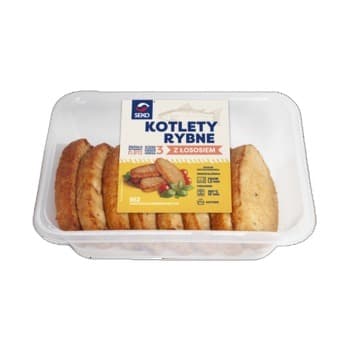 Kotlety rybne z łososiem bez konserwantów SEKO 700g