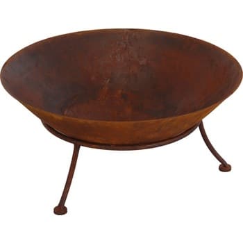 Palenisko żeliwne na stojaku, średnica 47cm