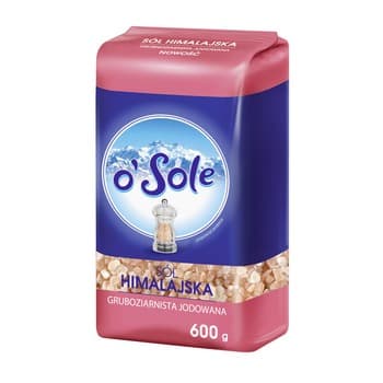 o'Sole Sól himalajska gruboziarnista 600 g