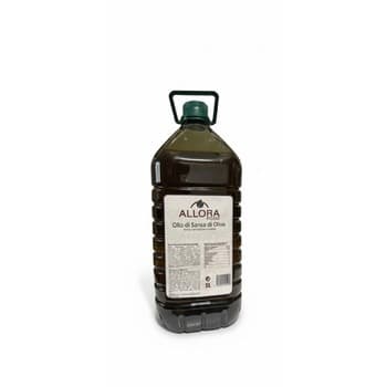 Olio di Sansa di Oliva. Oliwa z wytłoczyn z Oliwek 5l Allora Food