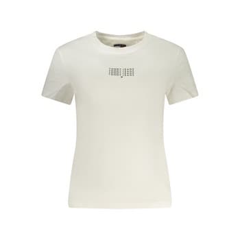 T-shirt damski TH DW0DW21841 biała M