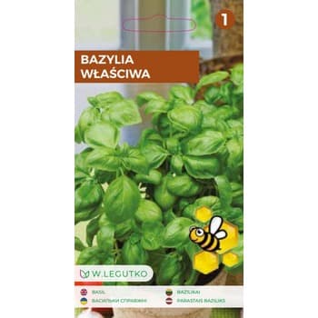 Bazylia właściwa mieszanka odmian 0,5g Legutko