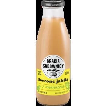Bracia Sadownicy sok tłoczony 750 ml jabłko z ananasem