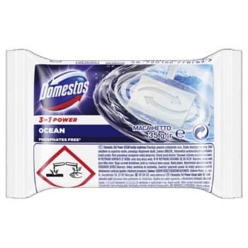 Domestos kostka toaletowa 3w1 Ocean refill 35g