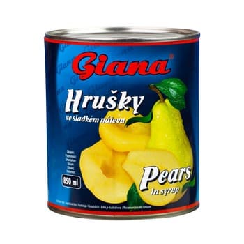 Giana Gruszki w słodkiej zalewie 820 g