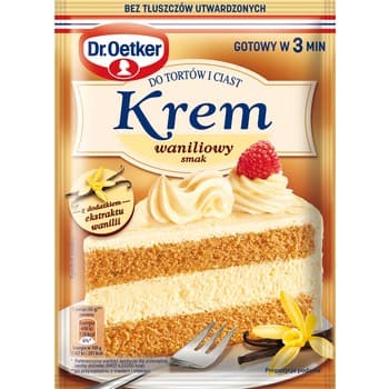 Dr. Oetker Krem do Ciast Waniliowy 105 g