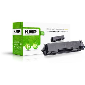 Toner KMP do Kyocera TK1160 czarny + butelka na zużyty toner
