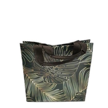 Greenbag Torba wielokrotnego użytku z polipropylenu tkanego 26x26x12 cm Liście