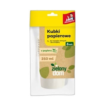 Huhtamaki kubek papierowy typu SP6 do gorących napojów 150 ml (100 szt) z certyfikatem PEFC