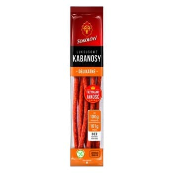 Kabanosy luksusowe 450 g Gold Sokołów