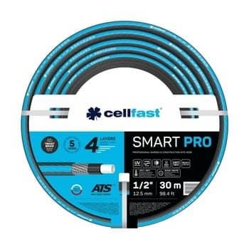 Wąż ogrodowy 4 warstwowy SMART PRO ATS 1/2" (12,5 mm) 30 mb