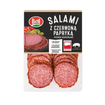 Salami z czerwoną papryką 80g