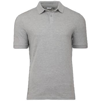 Mexx Koszulka polo męska szary melanż L