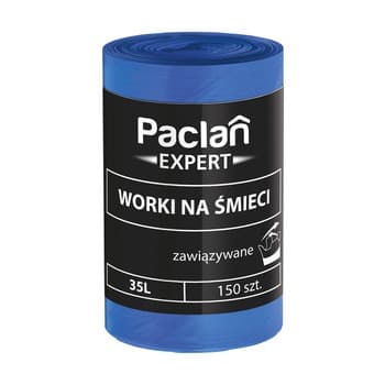 Paclan Expert worki na śmieci wiązane 35L 150 szt.