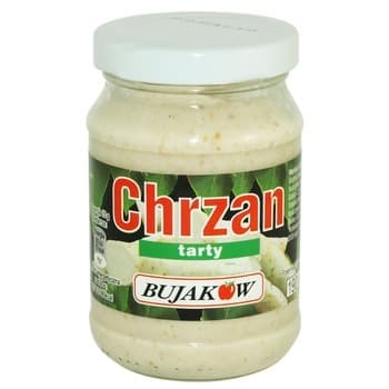 Chrzan tarty 190 ml Bujaków