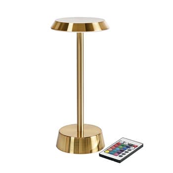 Lampa LED Duni Nour 11,8 x 26 cm złota