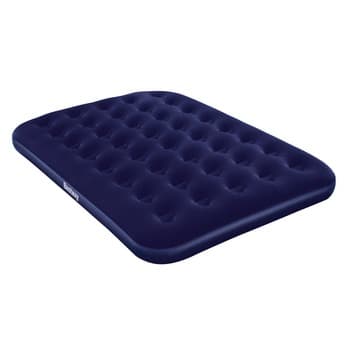 Materac flokowany Bestway Double niebieski 191x137x22cm (67002)