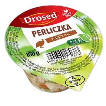 Perliczka w galarecie bez E 150 g Drosed