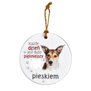 Ceramiczna zawieszka CEZ-096 Piesek