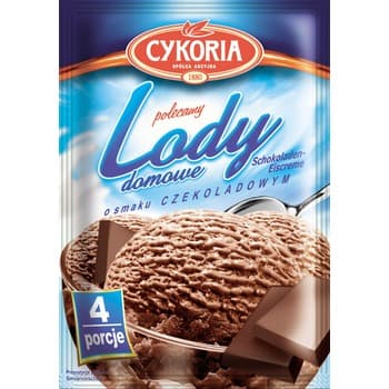 lody domowe o smaku czekoladowym 60g Cykoria