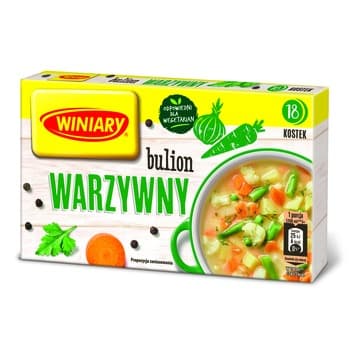 WINIARY Bulion warzywny 18 kostek 180 g