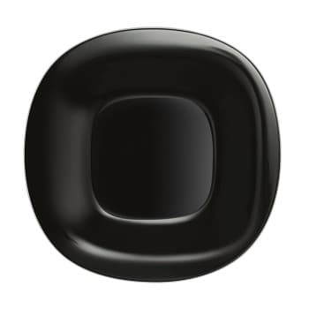 Elegancki Talerz Obiadowy 26 cm - Czarny NEO CARINE