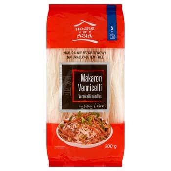 House of Asia Makaron ryżowy vermicelli 200g