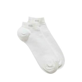 Skarpety BOSS 50469849 białe 2-PACK 39-42
