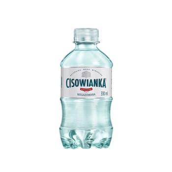 Naturalna woda mineralna Cisowianka niegazowana 330ML kaucja
