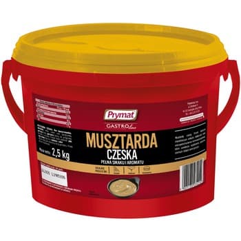 Musztarda czeska 2,5kg Prymat GastroLine