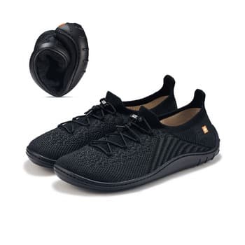 Buty damskie barefoot merino czarny/czarny 36
