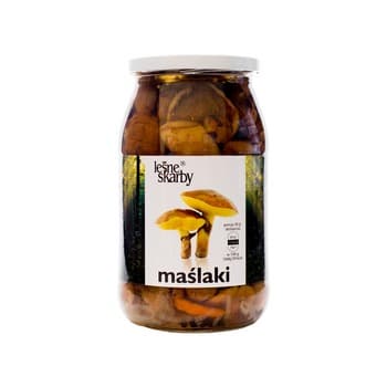 Leśne skarby maślaki marynowane całe 800G