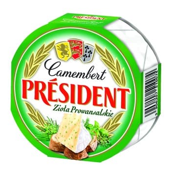 President Camembert Zioła Prowansalskie 120 g