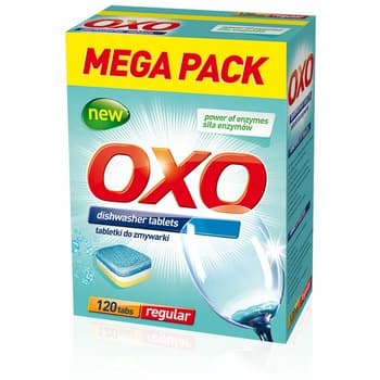 OXO Tabletki do zmywarek MEGA PACK x 120 tabs
