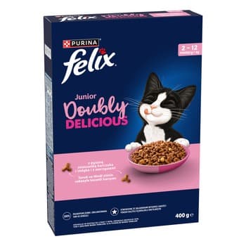 FELIX JUNIOR Doubly Delicious Kurczak 400 g