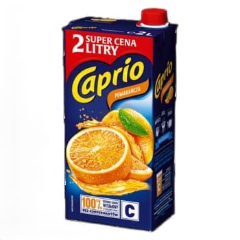 Caprio Napój pomarańczowy 2 litry