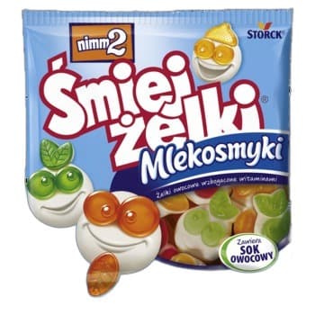Nimm2 Śmiejżelki Mlekosmyki 90 g