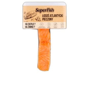 SuperFish Łosoś atlantycki pieczony 100g