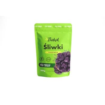 Bakal Śliwki suszone 100g Nakarm Umysł